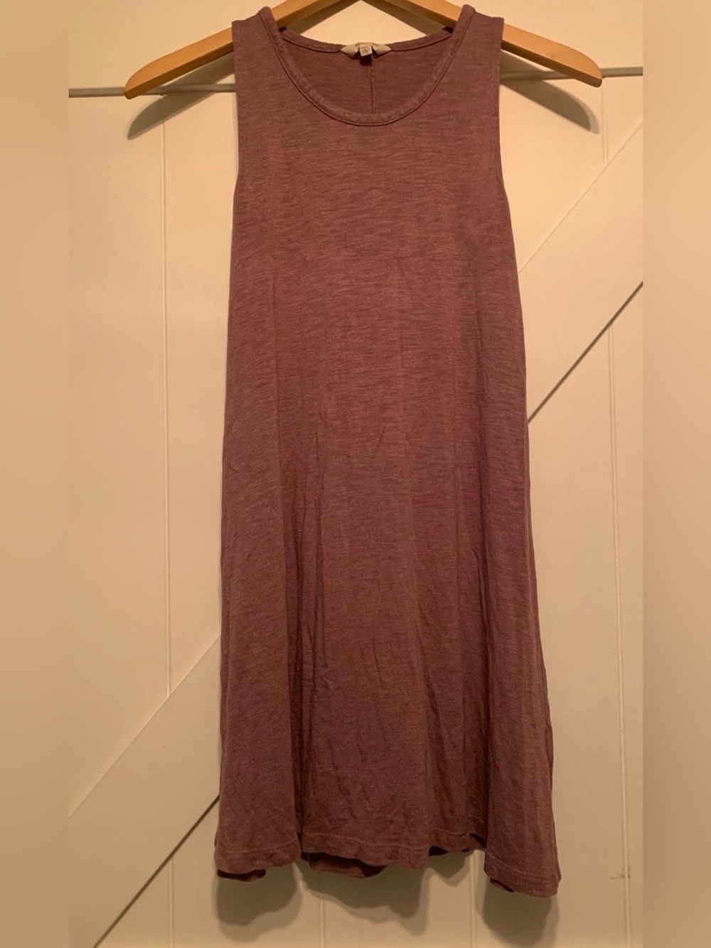 Madewell Purple Heather Fig Highpoint Tank Dress Size XS